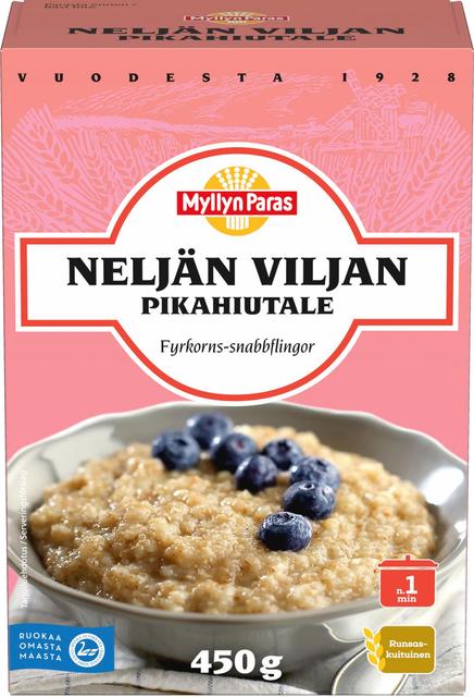 Myllyn Paras Neljän Viljan Pikahiutale 450 g - Soposopo
