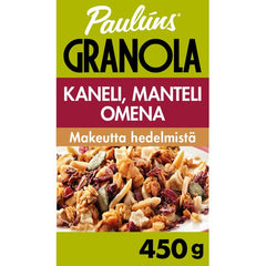 Paulúns Cinnamon. Almond. and Apple Granola Cereal Muesli 450 g - Soposopo