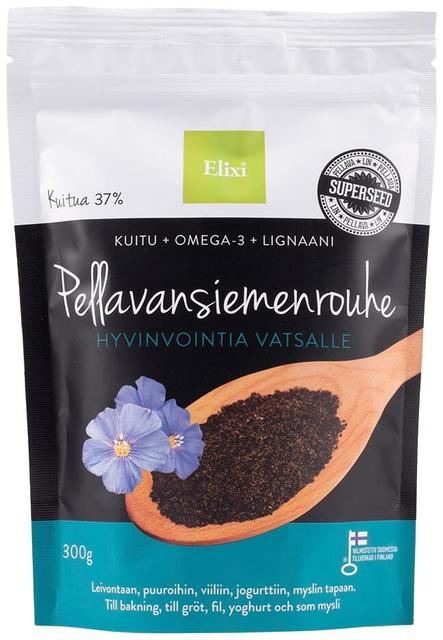 Elixi Ground Flaxseed 300 g - Soposopo