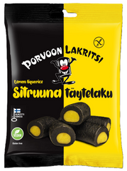 Porvoon Lakritsi Lemon Filled Liquorice 1 pack × 150g - Soposopo