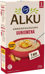 Fazer Alku Uuniomena annospikapuuro 200 g (5 x 40 g) - Soposopo