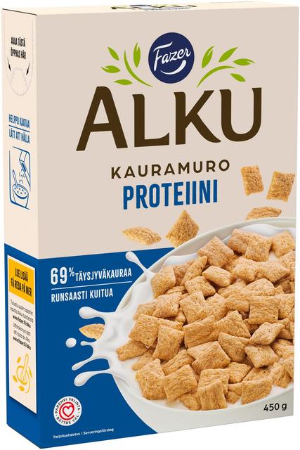 Fazer Alku Protein oat cereal 450 g - Soposopo