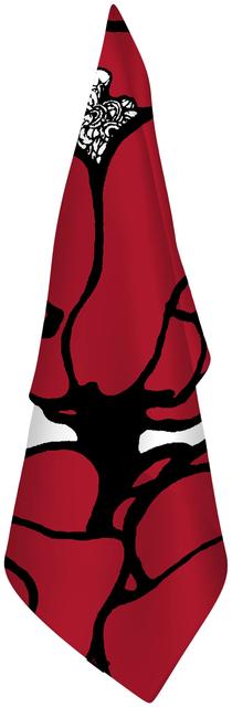 Vallila kitchen towel Makeba set of 2 50x70 cm red - Soposopo