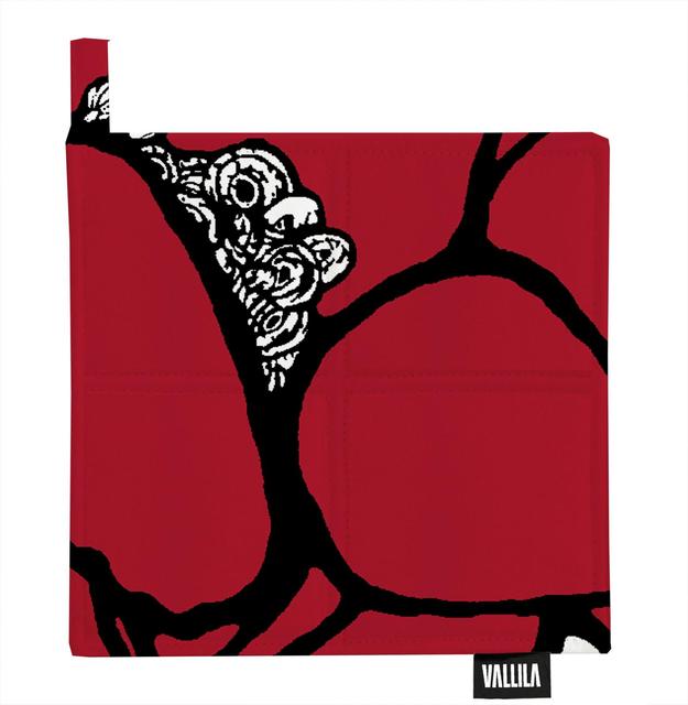 Vallila potholder Makeba set of 2 20x20 cm red - Soposopo