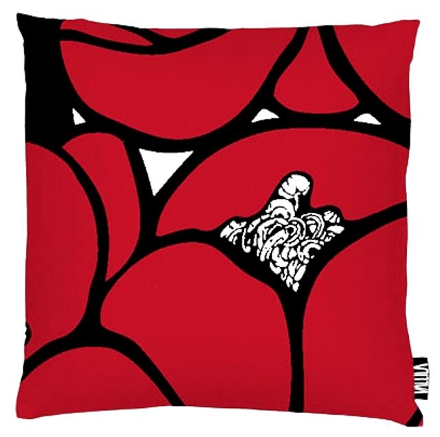 Vallila cushion cover Makeba 43x43 cm red - Soposopo