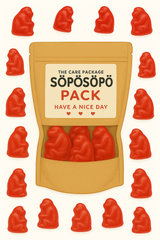 SÖPÖSÖPÖ Scandinavian Treat Pack - Cloetta Cheeky Monkey Face Gummies – 150g SÖPÖSÖPÖ pack