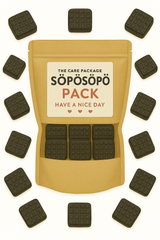SÖPÖSÖPÖ Scandinavian Treat Pack - Halva Salmiakkiruutu – 150g SÖPÖSÖPÖ pack