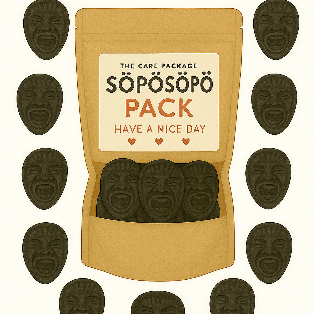 SÖPÖSÖPÖ Scandinavian Treat Pack - Halva King Kong Licorice Candy – 150g SÖPÖSÖPÖ pack