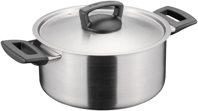Fiskars Sorsakoski stainless steel saucepan 3 L - Soposopo