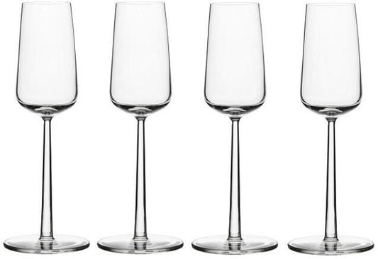 Iittala Essence Champagne Glass 21cl set of 4 - Soposopo