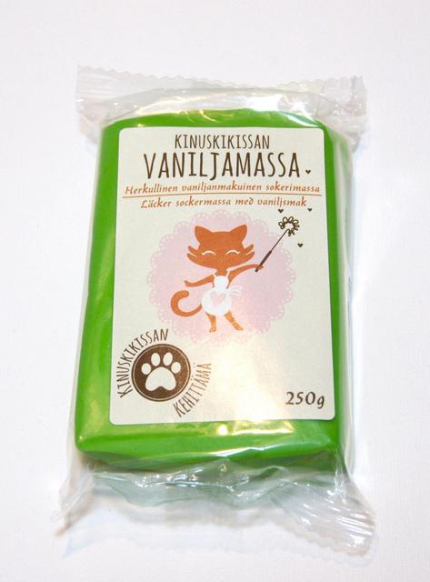 Kinuskikissa Green Sugar Paste 250g - Soposopo