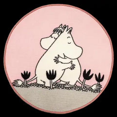 Moomin rug Love round 80 cm - Soposopo