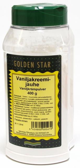 Golden Star Vanilla Cream Powder 400g - Soposopo
