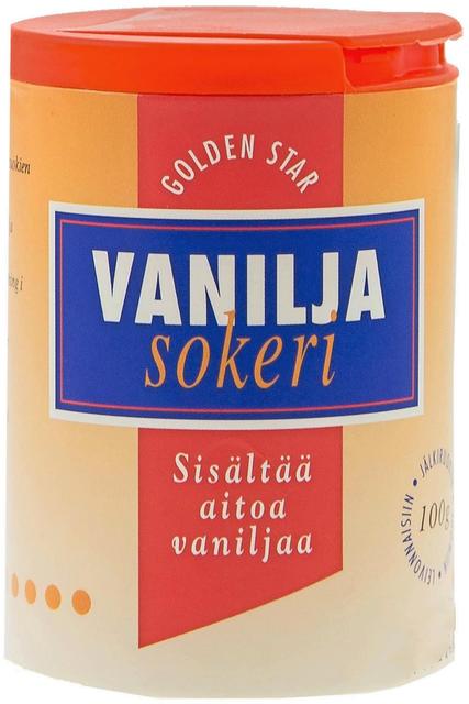 Golden Star Vanilla Sugar 100g - Soposopo