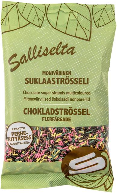 Sallinen Multicolored Chocolate Sprinkles 100g - Soposopo
