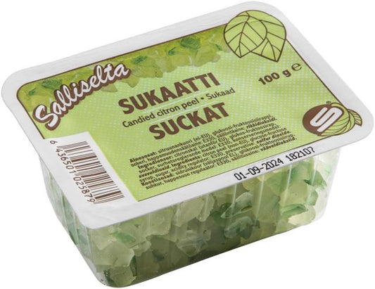 Sallinen Candied Citron Peel 100g - Soposopo