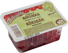 Sallinen Red Candied Cherries 100g - Soposopo