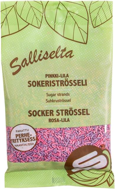 Sallinen Pink-Lilac Sugar Sprinkles 100g - Soposopo