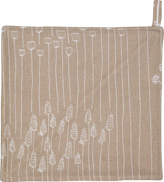 Finlayson pot holder Ohikiitävät 22x22 cm 2 pcs beige - Soposopo