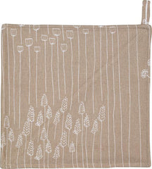 Finlayson pot holder Ohikiitävät 22x22 cm 2 pcs beige - Soposopo