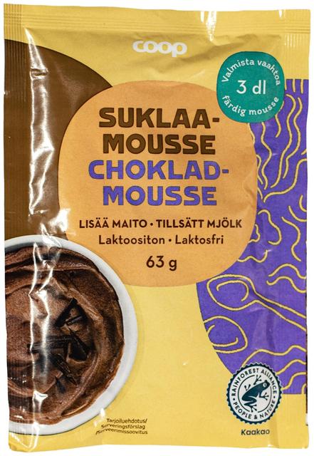 Coop chocolate mousse mix 63 g - Soposopo
