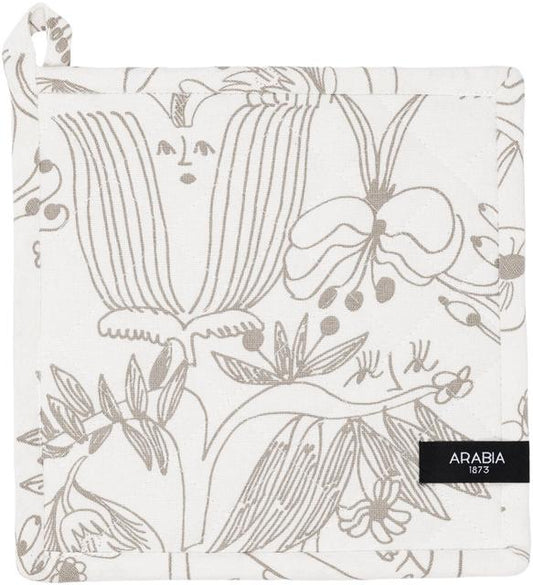 Arabia Pot Holder Gardeners 22x22cm. Beige - Soposopo