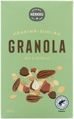 Herkku Granola Nut-Chocolate 360 g - Soposopo