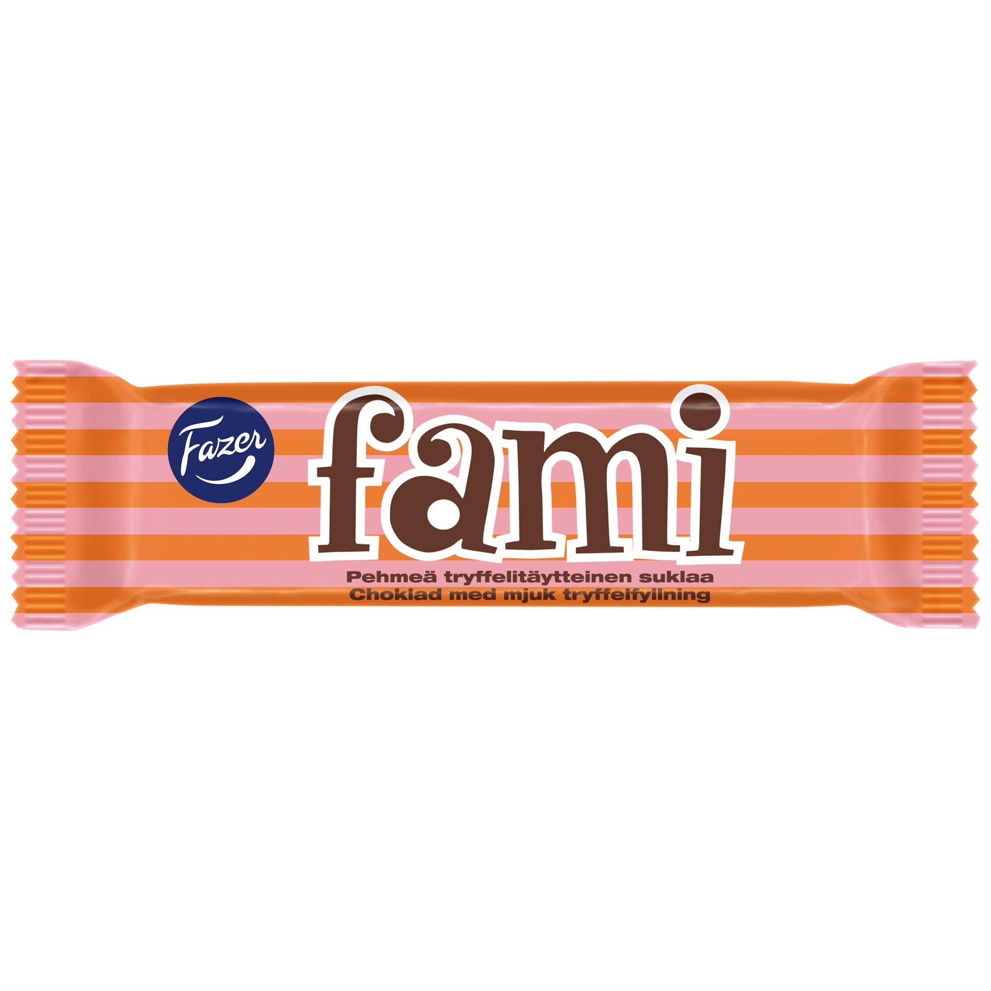 Fami Dark Chocolate Bar with Truffle Filling, 100% Cocoa – product photo