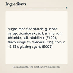 Fazer Salmiakki Mix Liquorice 200g – Ingredients and allergens