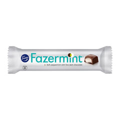 Fazer Fazermint Dark Chocolate Bar with Peppermint 41g – product photo
