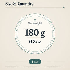 Karl Fazer 47% Dark Chocolate Bar 180g – Size and quantity