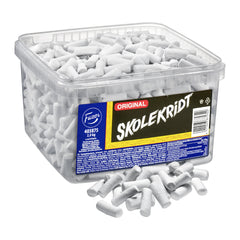 Fazer Skolekridt Filled Dragee Licorice 2kg Box – product photo