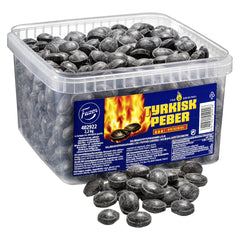 Fazer Tyrkisk Peber Salty Licorice 2.2kg Box – product photo