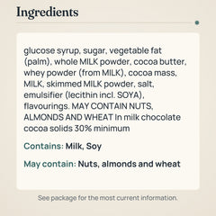 Fazer Dumle Original Caramel Bulk 3kg Box – Ingredients and allergens