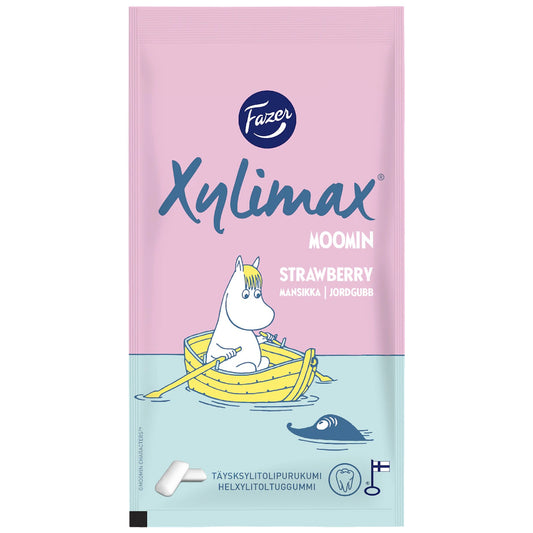 Moomin Strawberry Chewing Gum 38g – product photo