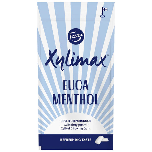 Fazer Xylimax Eucamenthol Xylitol Gum 38g – product photo