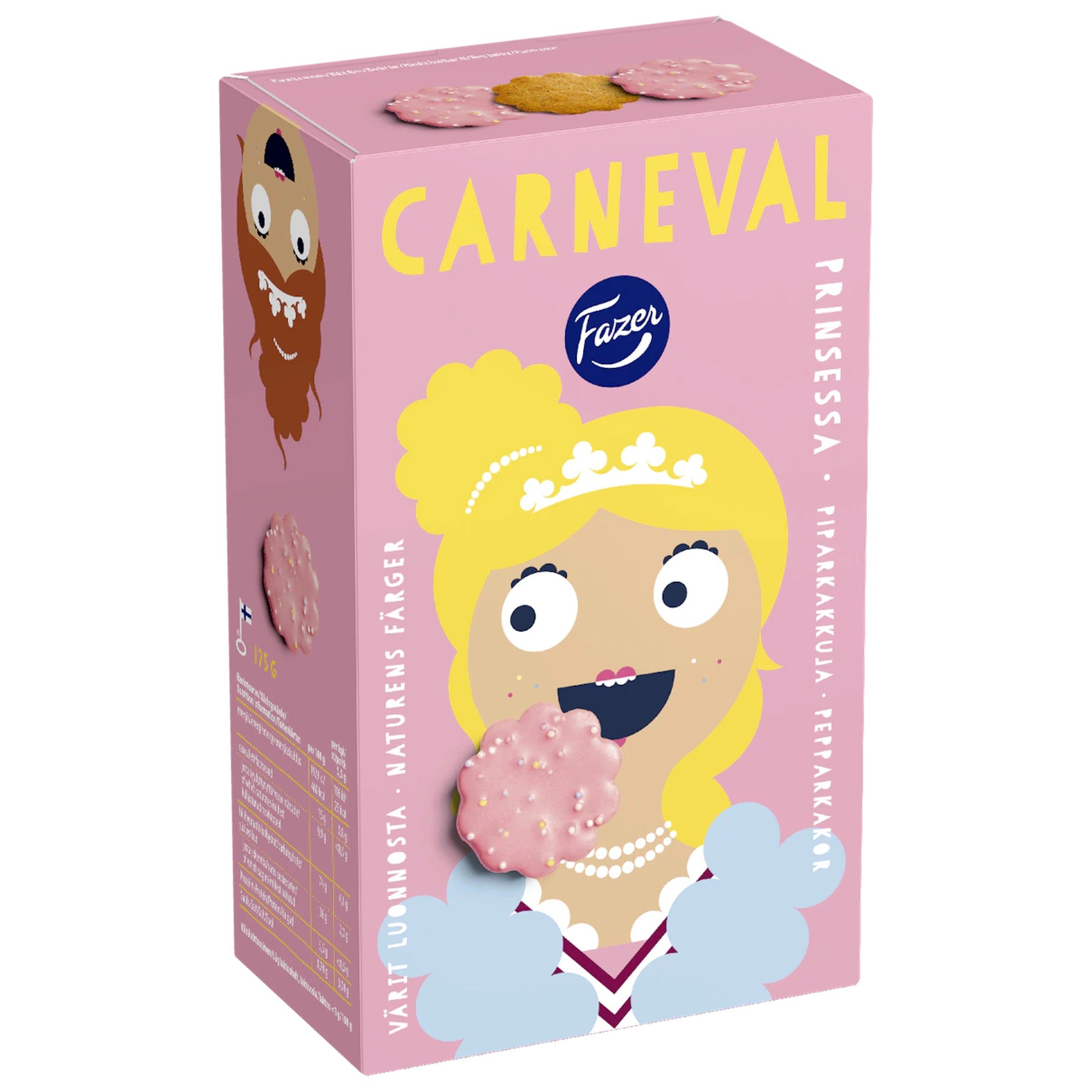 Fazer Carneval Prinsessa Biscuits 175g – product photo