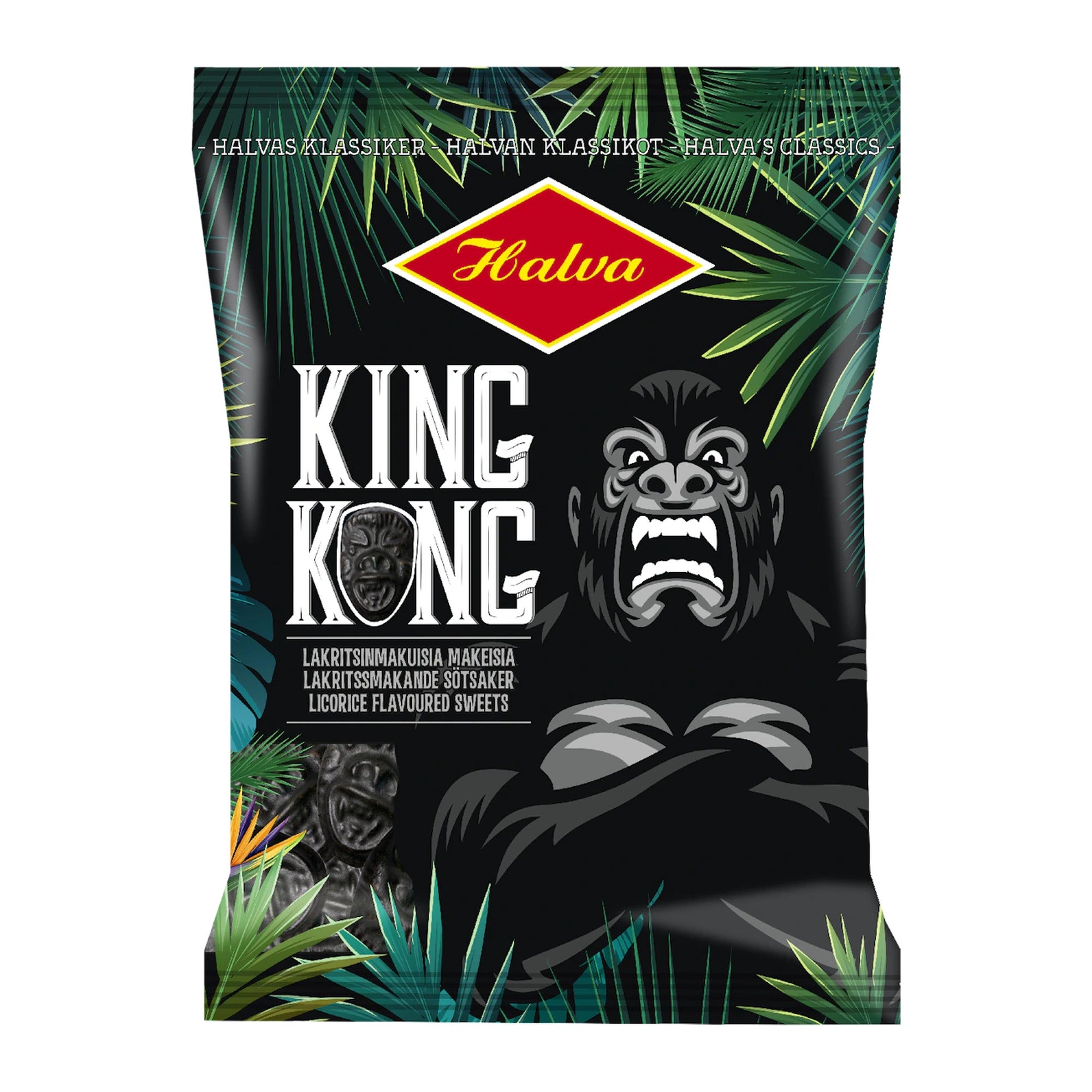Halva King Kong Original Licorice 135g – product photo