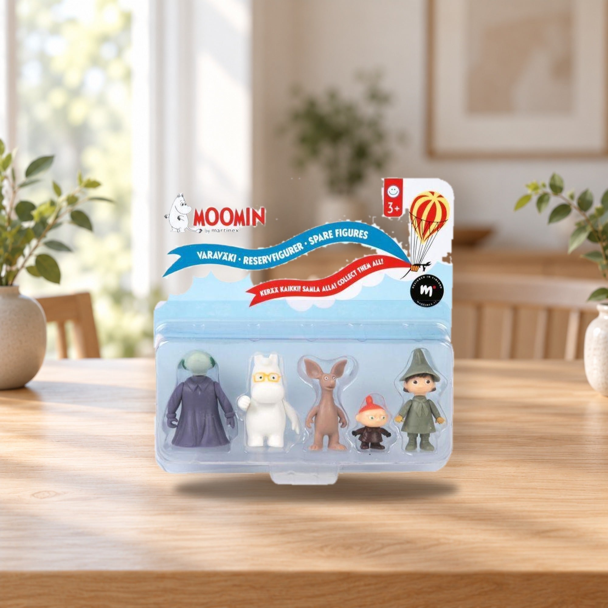Moomin's Friends Figures – product photo on a table