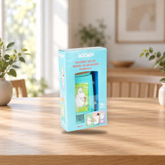 Moomin Tower Puzzle Toy – product photo on a table