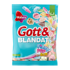 Malaco Gott Och Blandat Fizzy Sweet Mix Candy 170g – product photo
