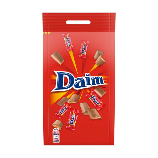 Marabou Daim Mini Chocolate 140g - Swedish Milk Chocolate - Soposopo