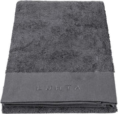 Luhta Home bath towel Kaarna dark gray. 70x140 cm - Soposopo
