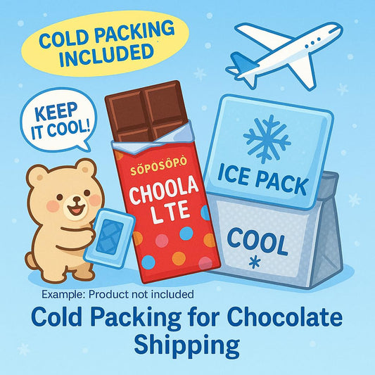 Cold Packing for Chocolate – SÖPÖSÖPÖ EXPRESS Add-on ( 10kg) - Soposopo