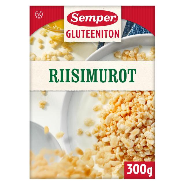 Semper Crispy Rice. Gluten-Free Rice Cereal 300 g - Soposopo