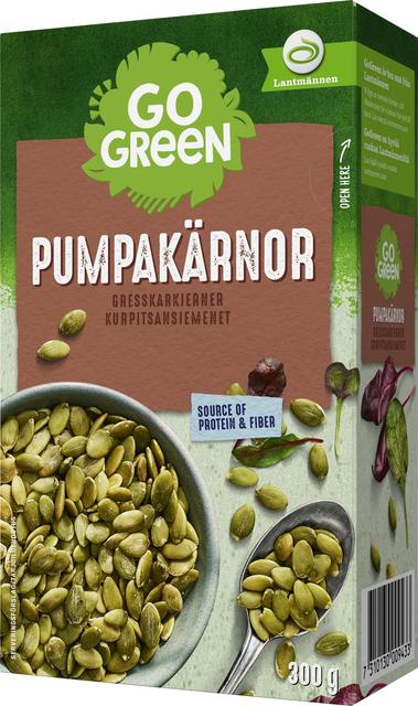 GoGreen Pumpkin Seeds 300 g - Soposopo