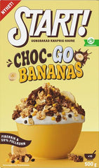 START! Choc-Go Bananas Granola 500 g - Soposopo