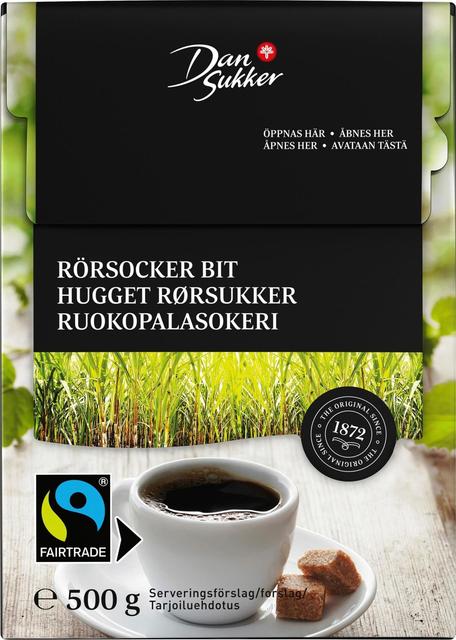 Dansukker Cane Sugar Cubes 500g - Soposopo