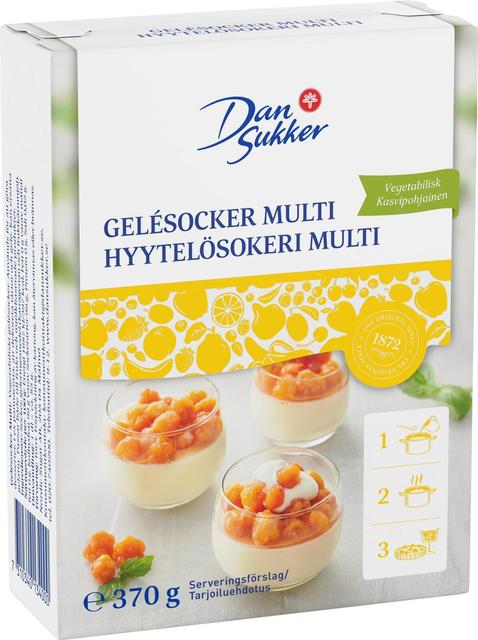 Dansukker Gelatin Sugar Multi 370g - Soposopo