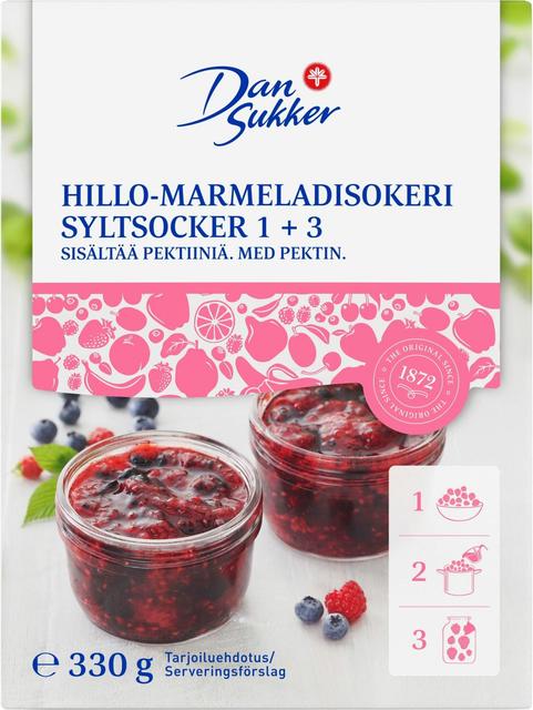Dansukker Jam-Marmalade Sugar 1+3 330g - Soposopo